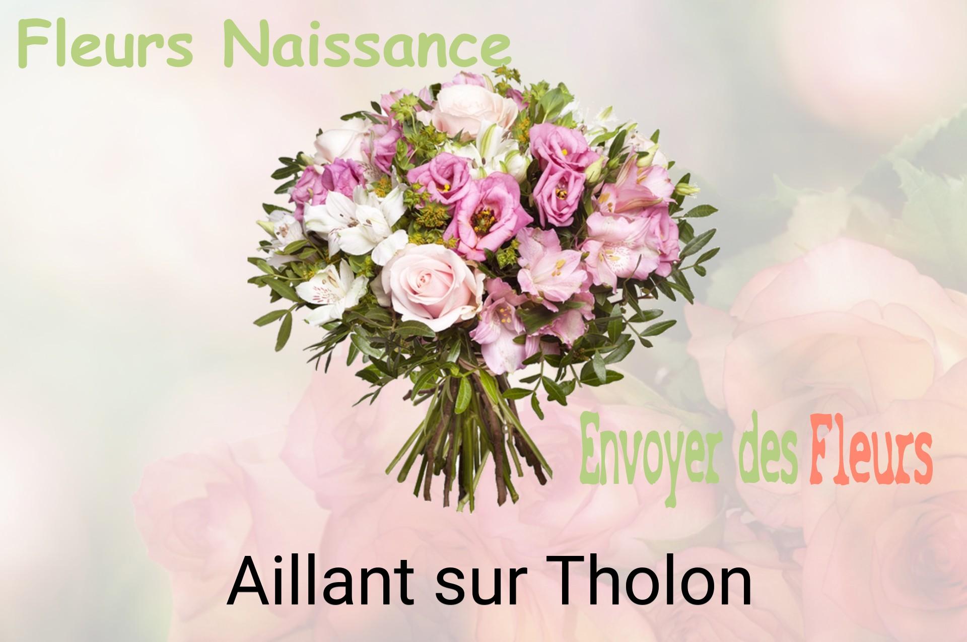 Bouquet de fleurs de naissance livré à Aillant-sur-Tholon